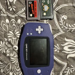 Gameboy Advance With 2 Games 