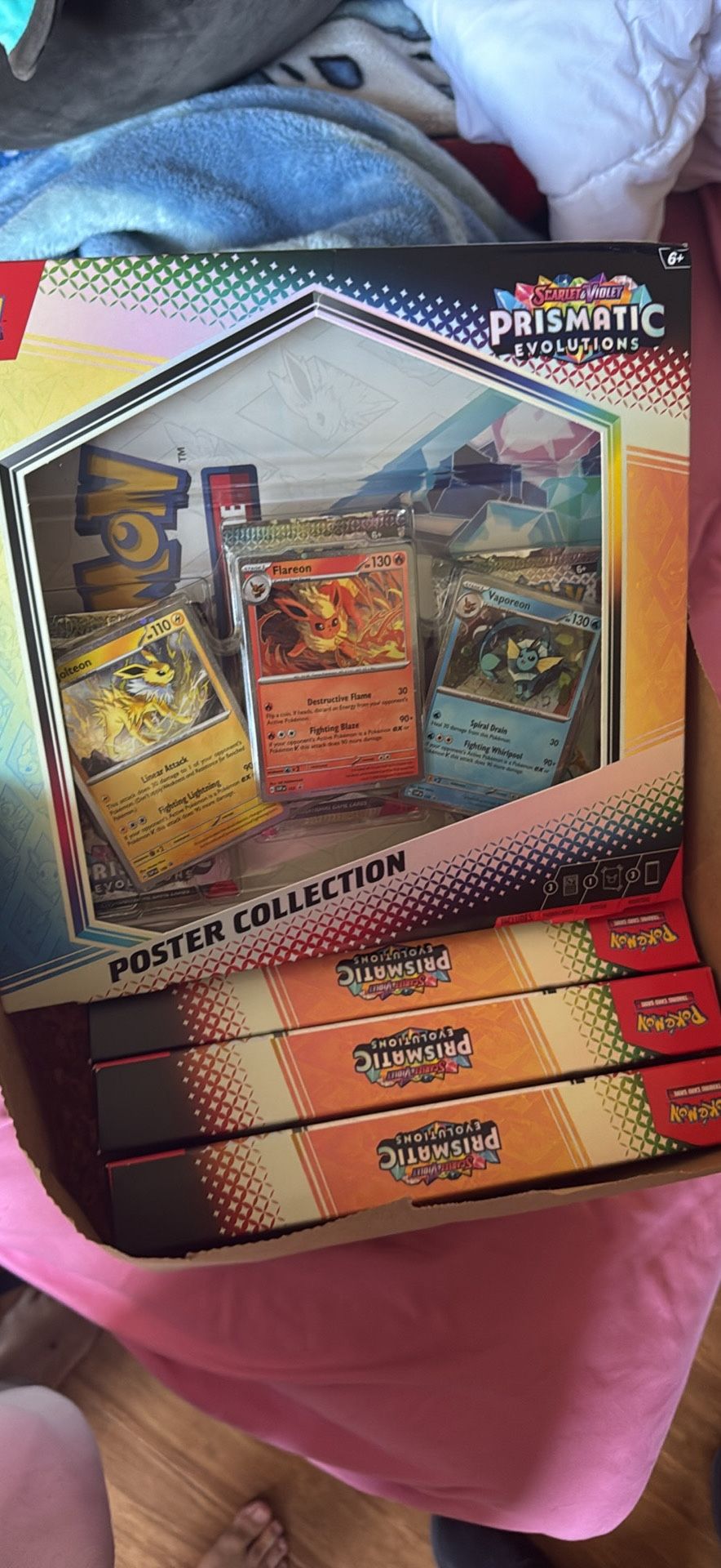 Pokemon Prismatic Evolutions Poster Collection