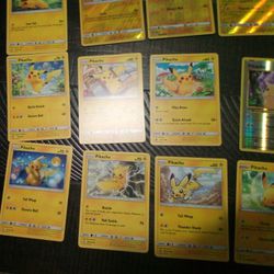 Pikachu Pokemon Cards All Cards 50 Cents