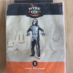 X Rat Skeleton Costume Kids