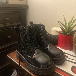 Size 1 Black Boots