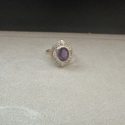 Amethyst Ring From Maui