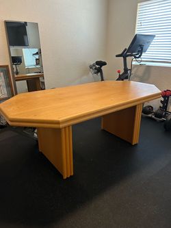 Executive Desk w/ Bookcase