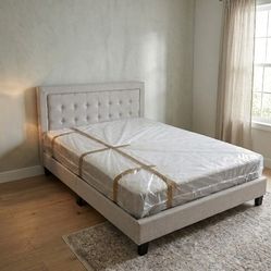 Queen Bed And Mattress 