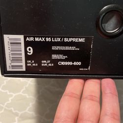Nike Air max Lux Supreme Designer 