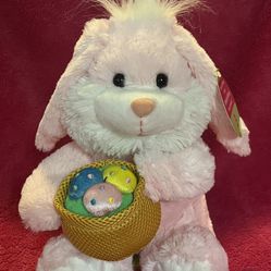 Easter 10” Pink Singing & Dancing Bunny “Peter Cottontail” Needs 3AA Batteries NOT Included NEW! NOT TESTED!