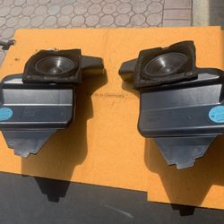 Bmw E39 5 Series Rear Deck Set Of Speakers Excellent Condition “ Read Description “ Made In Germany $50 Both