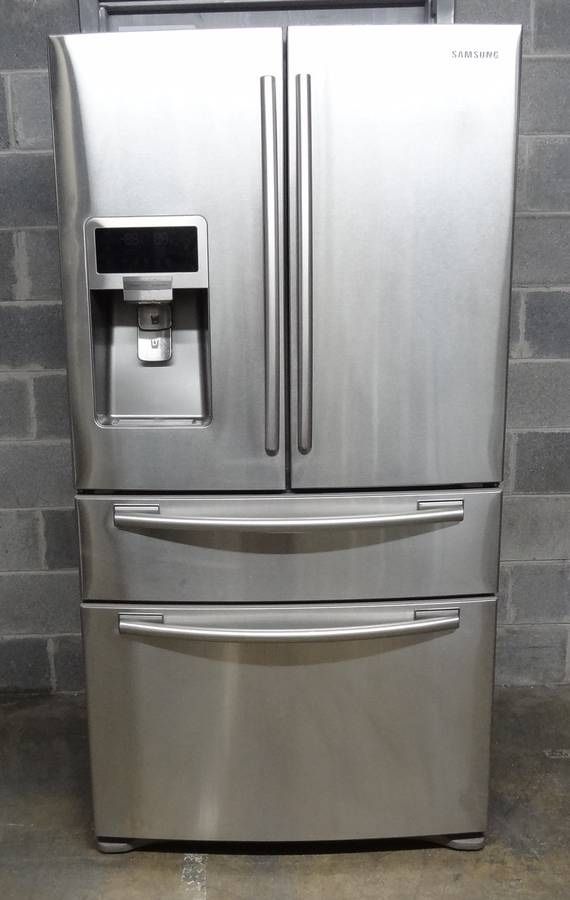 Samsung 36" French 4-Door Refrigerator (28 cu.ft.) - Stainless Steel - RF4287HARS