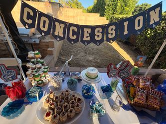 Dodgers party banner