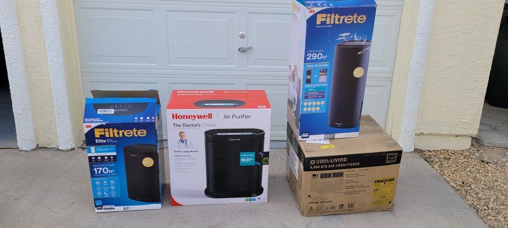 Purificadores De Aire Y Unidad De Aire Acondicionado