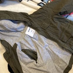 Baby Girl Toddler Army Green Jacket