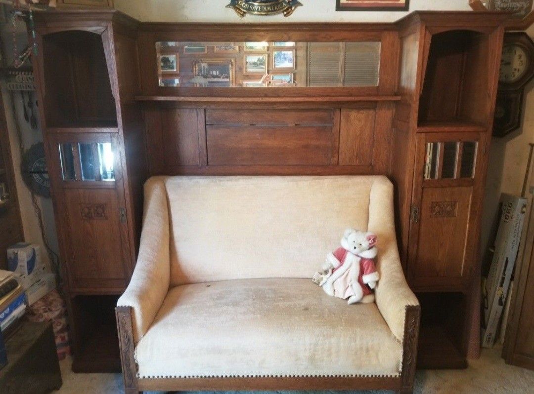 Antique Sette Wall Unit