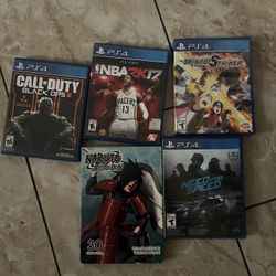 PS4 Games All Work