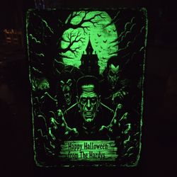 Holiday Plaque-Glow In The Dark