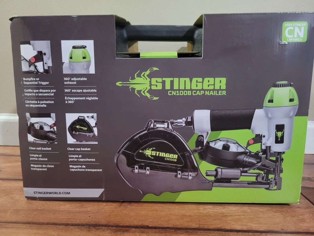 ***Brand New in Box*** Stinger CN100B Cap Nailer