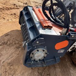 Drum Mulcher Attachment For Skid Steer