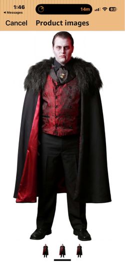 Vampire Lord Costume Plus size