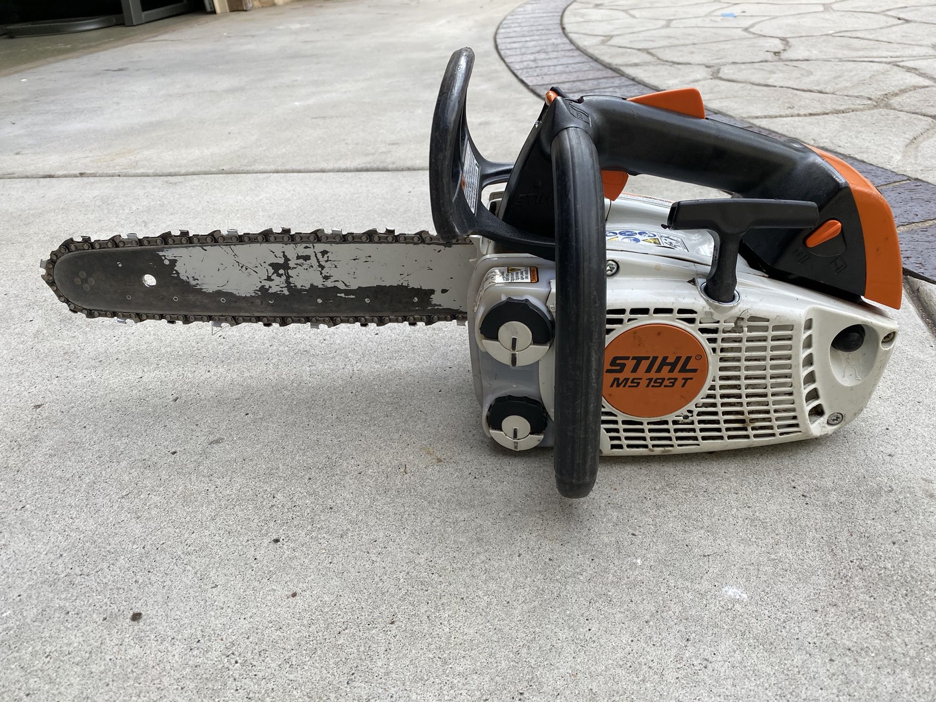 Stihl ms193 arborist top handle chainsaw