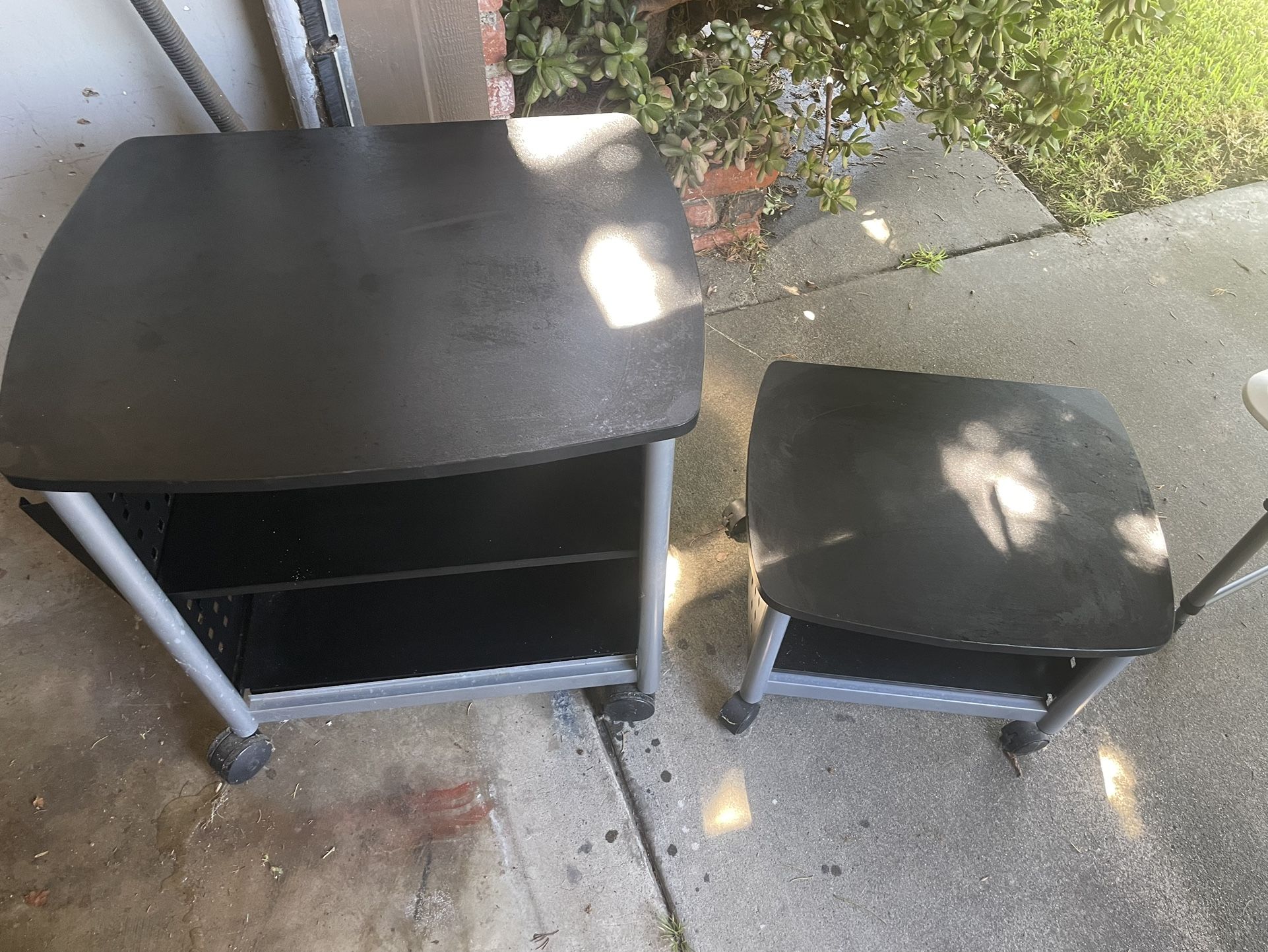 2 Printer Carts - Sturdy