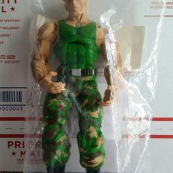 NECA - Street Fighter IV - Guile (loose) 3663441427897