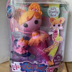 Rare #6192 NRFB MGA Entertainment Lala-Oopsies Walmart Mermaid Opal Doll
