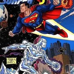 Superman silver surfer #1 "1997