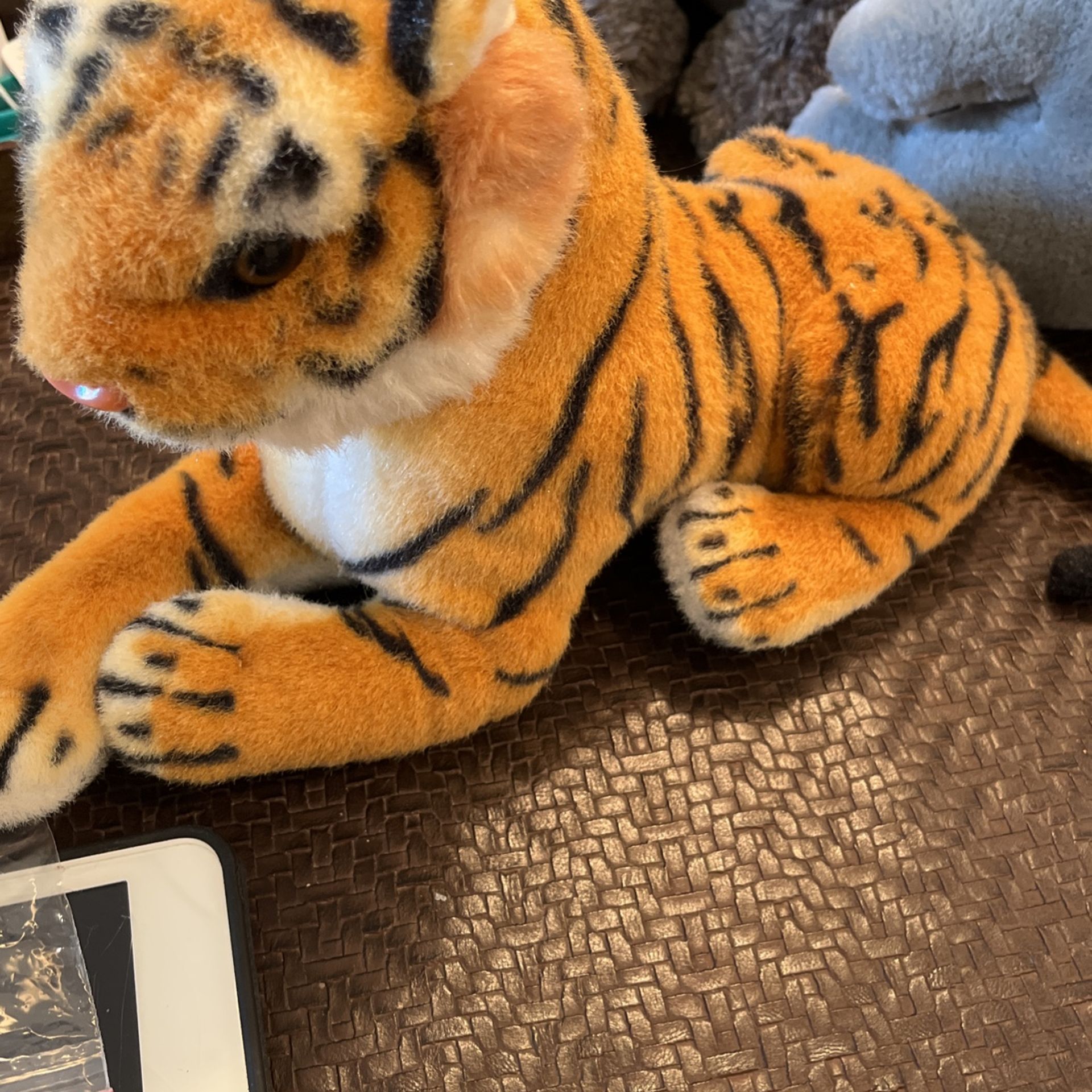 Tiger Plush Stuffed Animal by Toy Works 18"