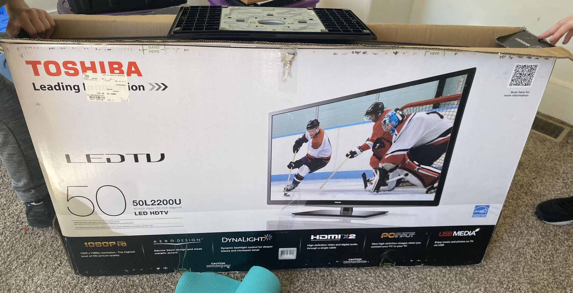 50 Inch Toshiba TV