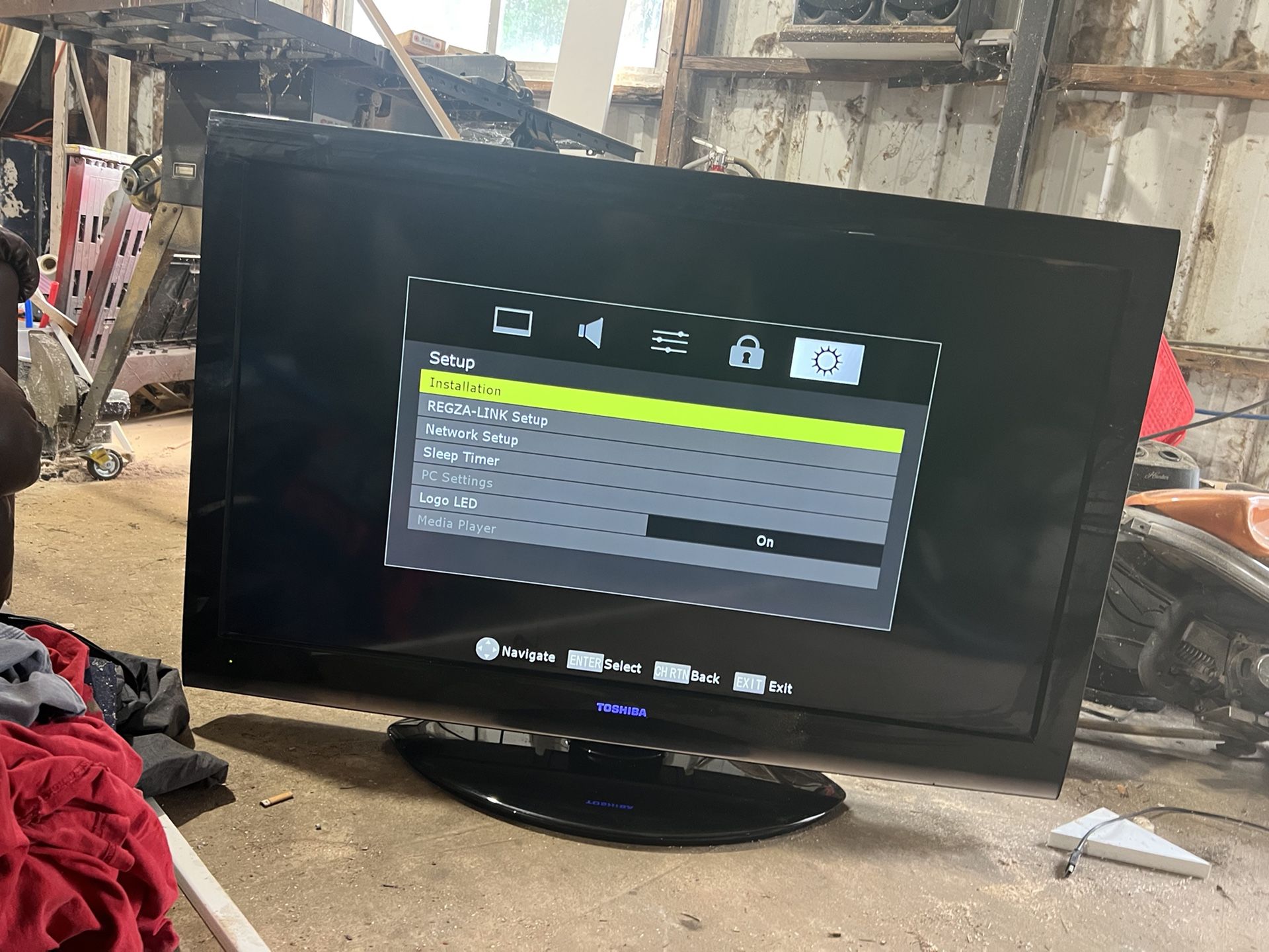 Toshiba 46” 1080p Led Tv