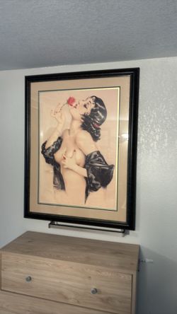 Pintura firmada $25