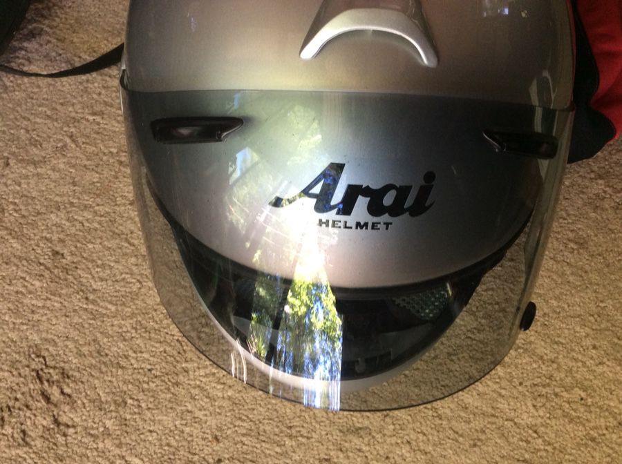 ARAI Helmet NEW old stock.  Reposted July 2023