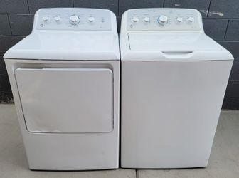 GE Washer Machine And Gas Dryer (90 DAYS WARRANTY) DELIVERY AND INSTALLATION AVAILABLE 