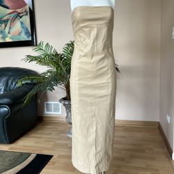 Strapless Women Dress In Small Sz