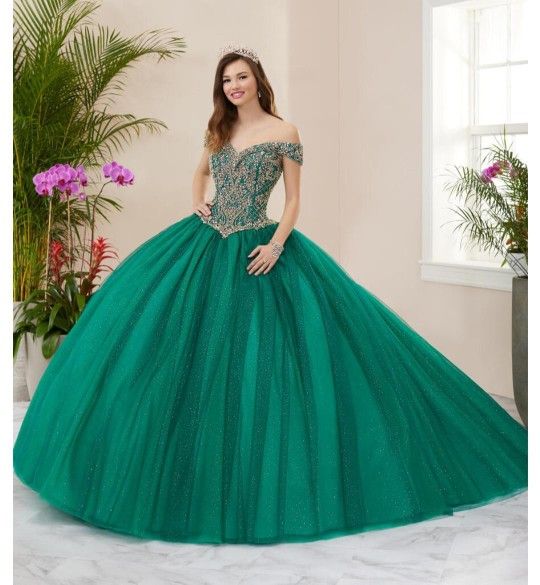 Quinceanera Dress/Evening Gown Emerald Green