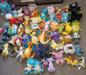 55 Pokemon plush
