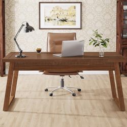 Walnut desk with Drawer - Brand New