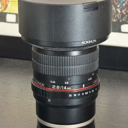 Samyang 14mm F/2.8 ED AS IF UMC lens for Sony 
