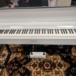White Electric Piano 