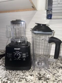 Prasky Countertop Blender with Extra Pitcher