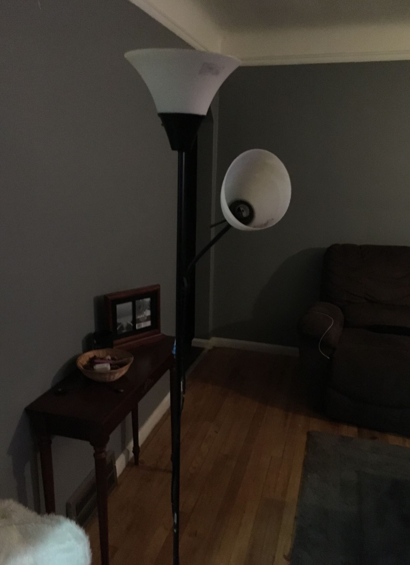 Tall floor lamp