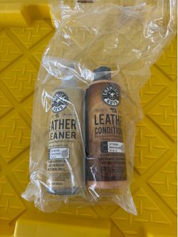 Chemical guys leather conditioner and cleaner