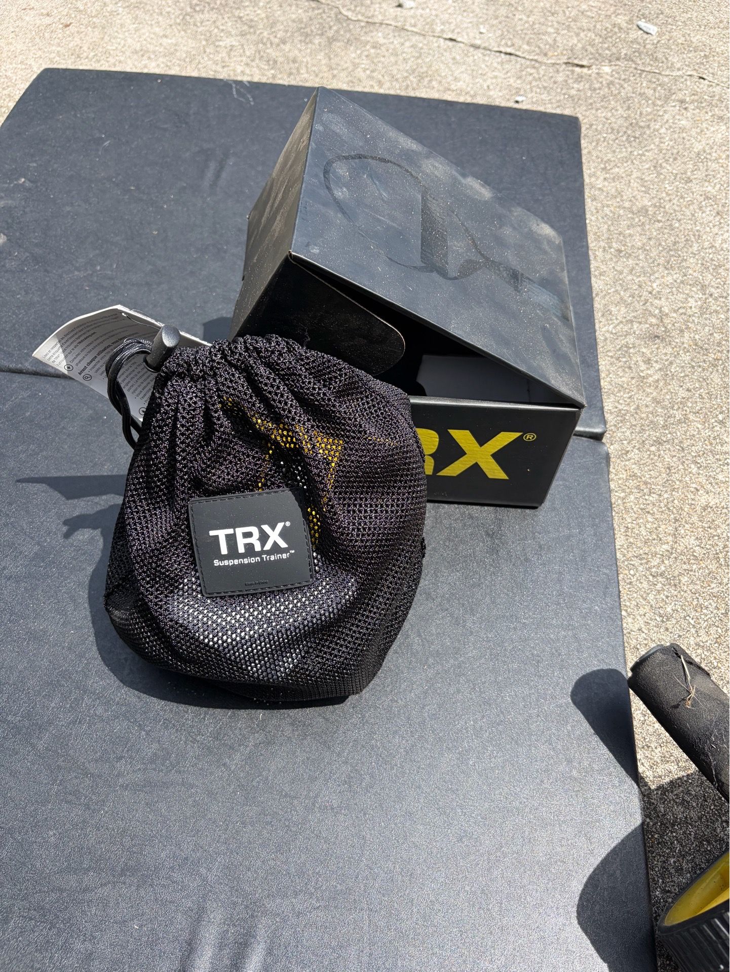 TRX suspension trainer