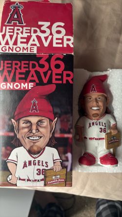 Jered Weaver #36 Angels Gnome Bobblehead