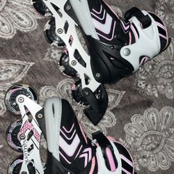 Pink Medium Nattork Adjustable Incline Skates