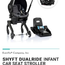 Shyft DualRide Travel System with Carryall Storage 