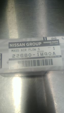 Nissan mass air flow sensor