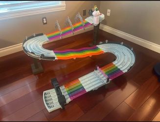 Hot wheels Nintendo Mario Kart Rainbow Road Raceway Track