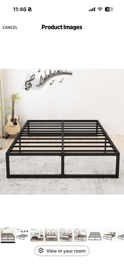 Lutown-Teen 16 Inch Bed Frame Queen Size