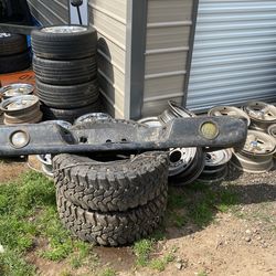 Rear 99 Dodge Truck Bumper,$100