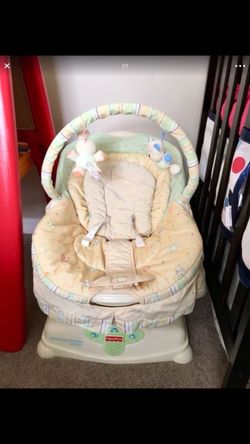 Baby glider vibration and music
